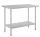 TABLE INOX NISBETS